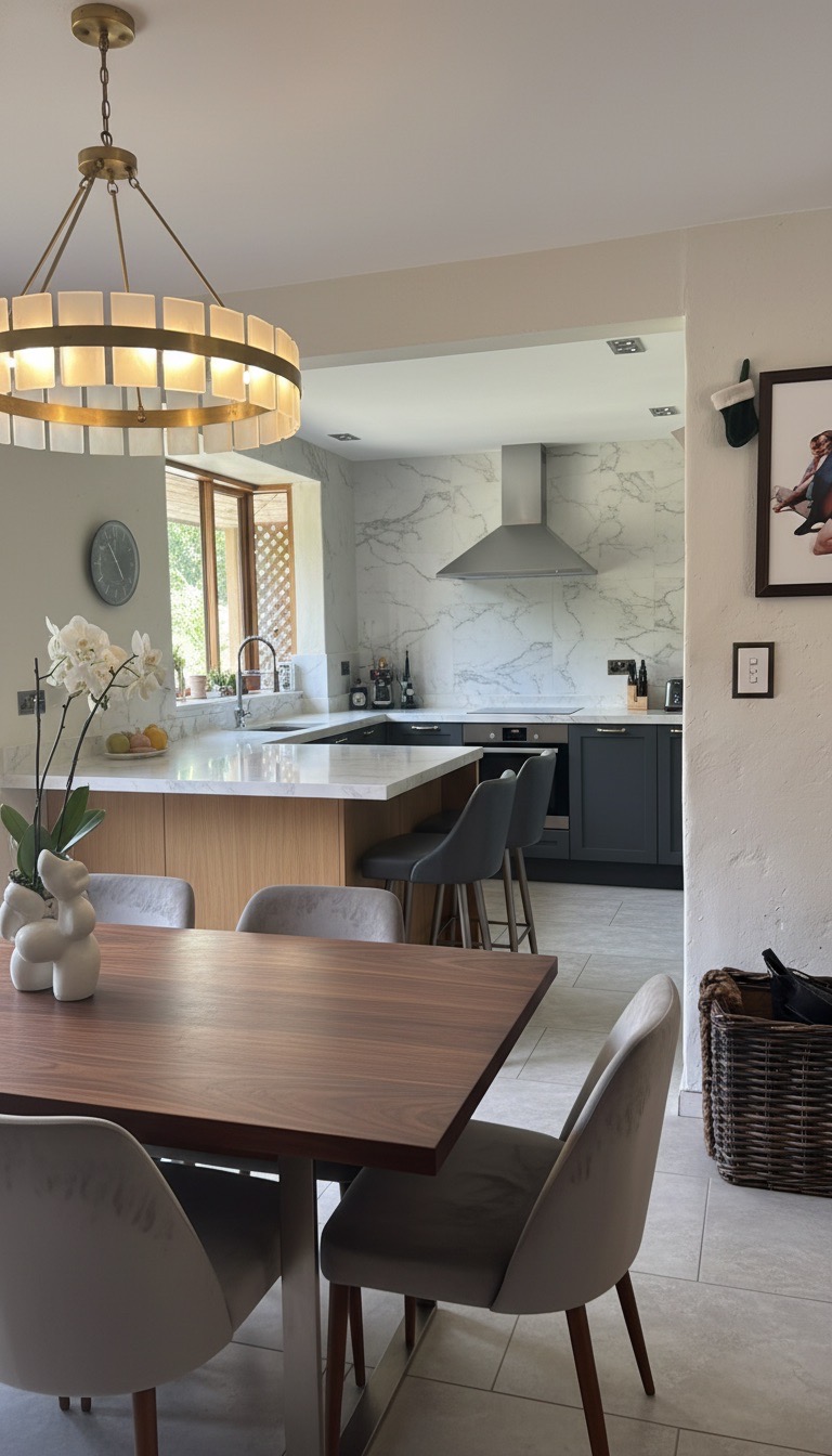 Virtually staged room example